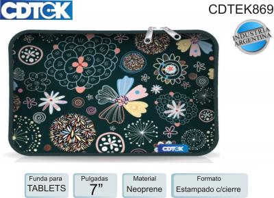 Funda 07P CDTEK 869 NEOP ESTAMP C/CIERRE