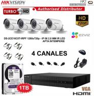 Kit de Seguridad HD HIKVISION HK2 04/04/1Tb