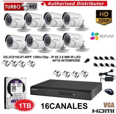 Kit de Seguridad HD HIKVISION HK4 16/08/1Tb