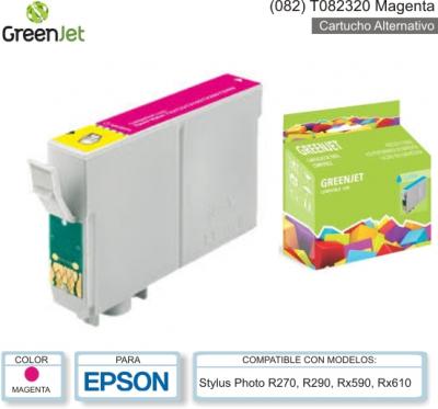 Cart Alt EPSON 082 T082320 MAGENTA GREENJET