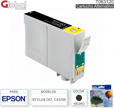 Cart Alt EPSON 063 T063120 Neg GLOBAL