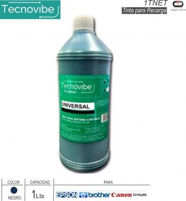 Tinta Alt TECNOVIBE 1000 ML 1TNET Negro