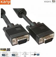Cable VGA M - VGA M 01.5M KANJI KVGA015