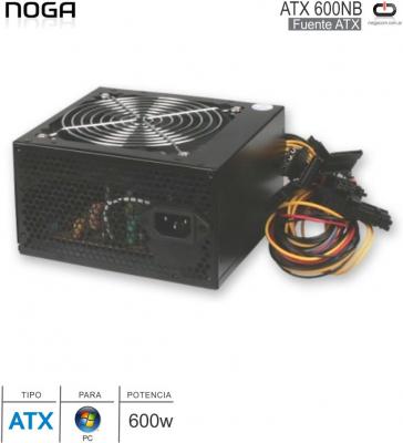 Fuente ATX 0600W NOGA ATX-600 NB