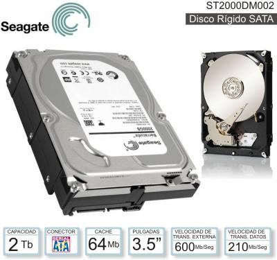 Disco 3.5 SATA 2 Tb SEAGATE BARRACU