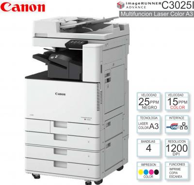 Imp Laser MF Color CANON ImageRunner C3025I A3