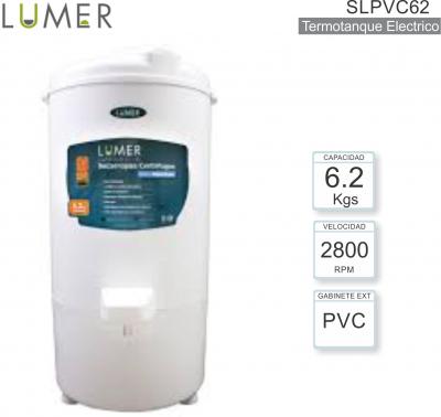 Secarropas 6.2 Kgs LUMER SLPVC62 PVC Blanco