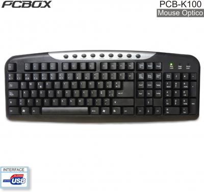 Teclado USB PCBOX PCB-K100