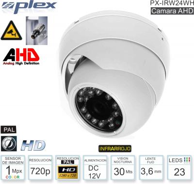 Cam Domo 1Mp Pla PLEX PX-IRW24WH