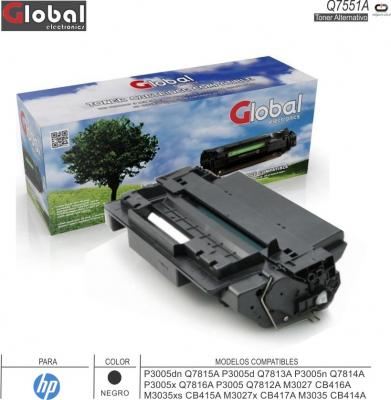 Toner Alt HP Q7551A Neg GLOBAL