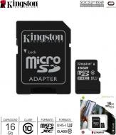 Mem MicroSD C10 16Gb KINGSTON SDCS2/16GB