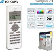 Teléfono SKYPE USB TOPCOM WEBTALKER 211