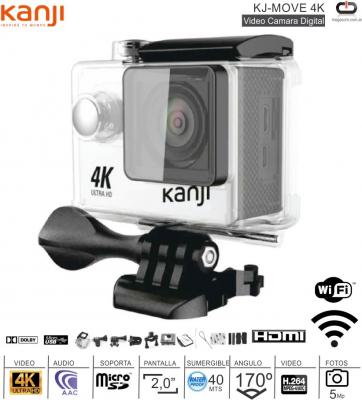 Videocamara Accion UHD4K KANJI KJ-MOVE 4K