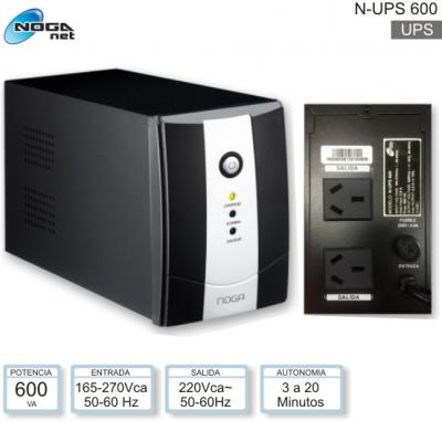 UPS 0600 VA NOGANET N-UPS 600