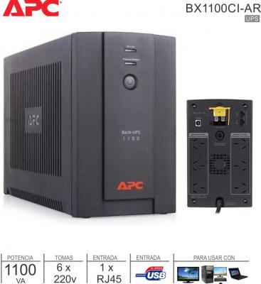 UPS 1100 VA APC BX1100CI-AR