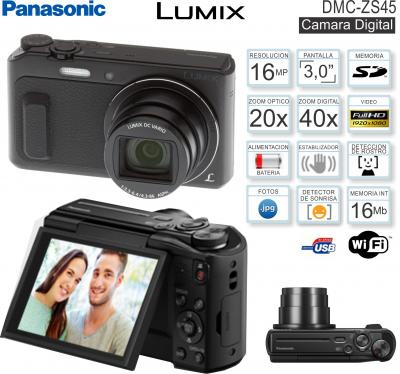 Cam PANASONIC LUMIX DMC-ZS45