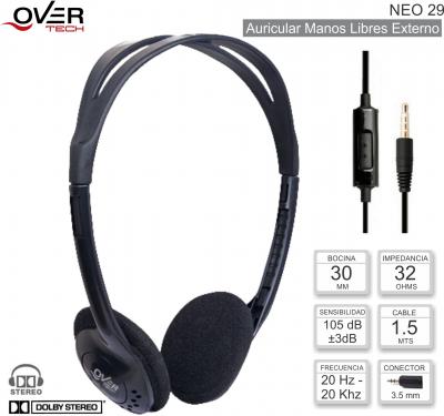 Auricular ML ON OVERTECH Neo 29