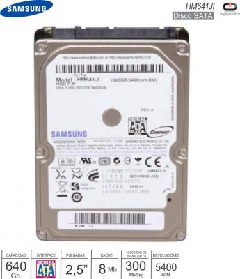 Disco 2.5 SATA 0650 Gb SAMSUNG HM641JI