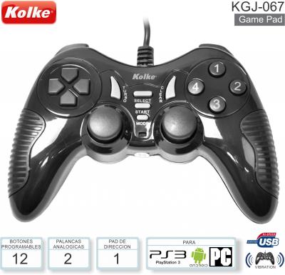 Game Pad KOLKE KGJ-067 PS3 PC USB