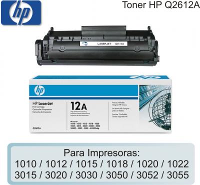 Toner HP Q2612A Neg