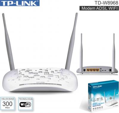 Modem ADSL WIFI TP-LINK TD-W8968 300M 