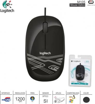 Mouse USB LOGITECH M105