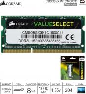 Sodimm DDR3 08Gb 1600 1.35v CORSAIR CMSO8GX3M1C160