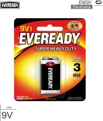 Pila Carbon 9V EVEREADY ENE9V