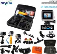 Kit GoPro 24 Accesorios NISUTA NSGK24 
