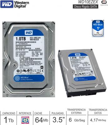 Disco 3.5 SATA 1 Tb WD Blue WD10EZEX