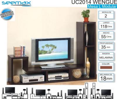 Mesa SEEMAX Modelo UC2014 Modular Wengue