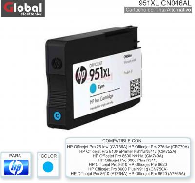 Cart Alt HP 951XL CN046AL Cia GLOBAL