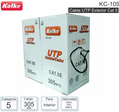 Cable UTP Cat5 interior 001M KOLKE KC-105