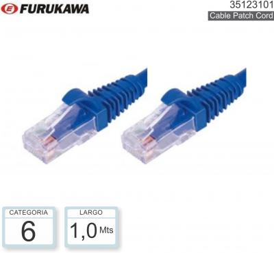 Cable Patch Cord Cat6 01.0 Mts FURUKAWA 35123101