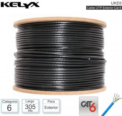 Cable UTP Cat6 Exterior 001M KELYX UKE6