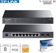 Switch 08 P TP-LINK TL-SG2210P Gigabit Smart POE