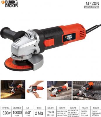 Amoladora BLACK & DECKER G720N