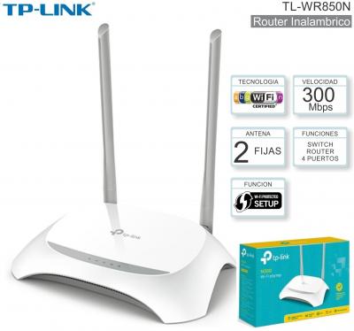 Router WIFI TP-LINK TL-WR850N