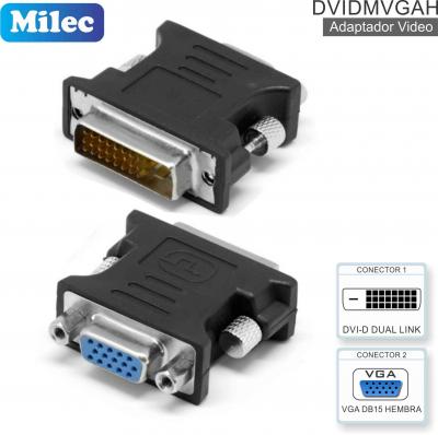 Adaptador DVI-D M - VGA H MILEC DVIHVGAH