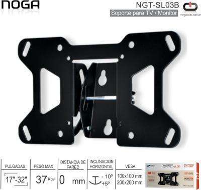 Soporte TV Fijo NOGA NGT-SL03B 17/32 37K