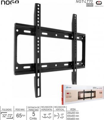 Soporte TV Fijo NOGA NGT-LT70 32/72 65K