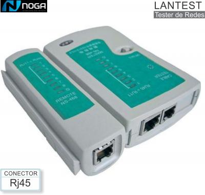 Testeador de REDES RJ45 NOGA LANTEST