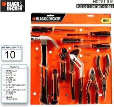 Set Herramientas BLACK & DECKER HDT51-910