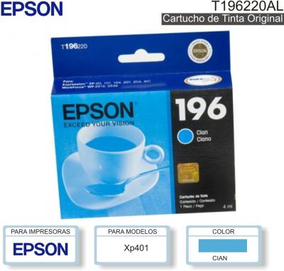 Cart EPSON 196 T196220 Cia