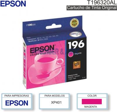 Cart EPSON 196 T196320 Mag