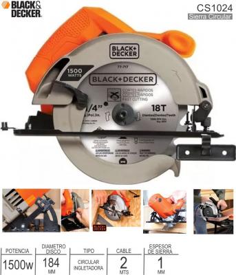 Sierra Circular BLACK & DECKER CS1024