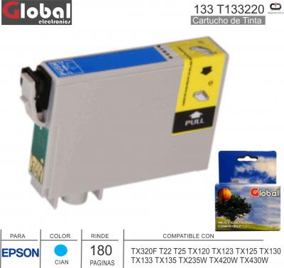 Cart Alt EPSON 133 T133220 Cia GLOBAL