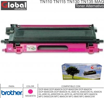 Toner Alt BROTHER TN110 TN115 TN130 TN135 Mag GLOB