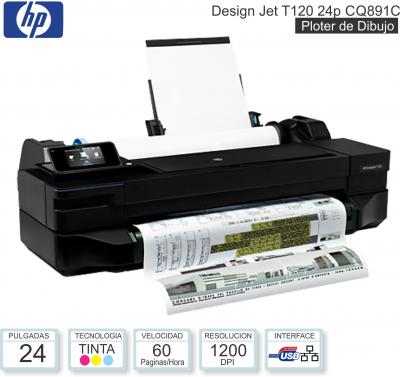 Ploter HP DesignJet T120 24p CQ891C