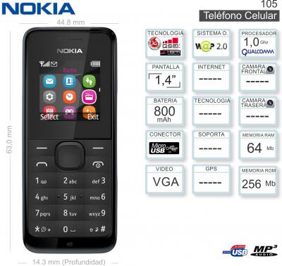 Celular NOKIA 105